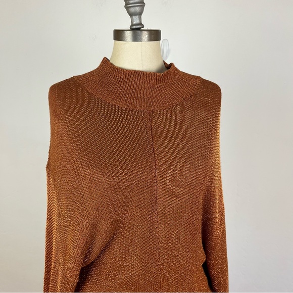 Free People Fete Sweater Dress in Terracotta - Picture 4 of 11